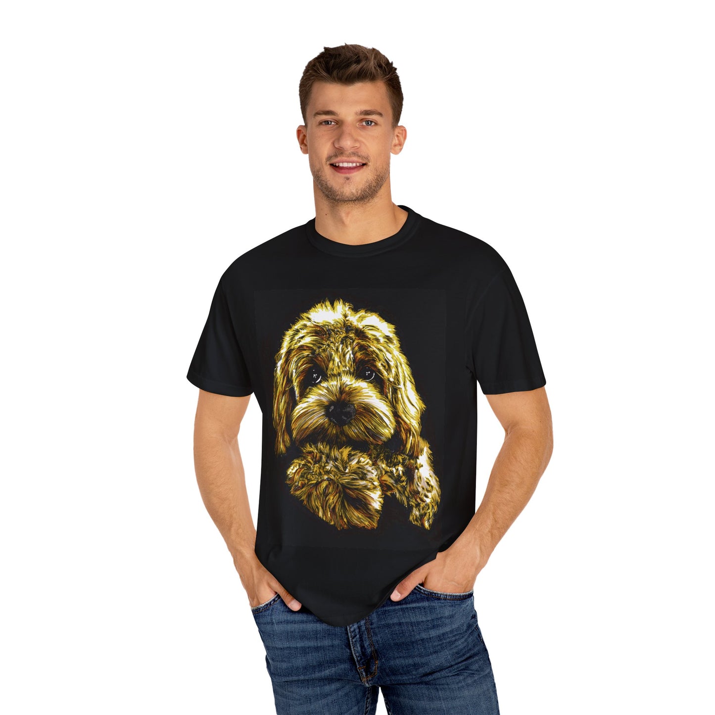 Puppy Unisex Garment-Dyed T-shirt