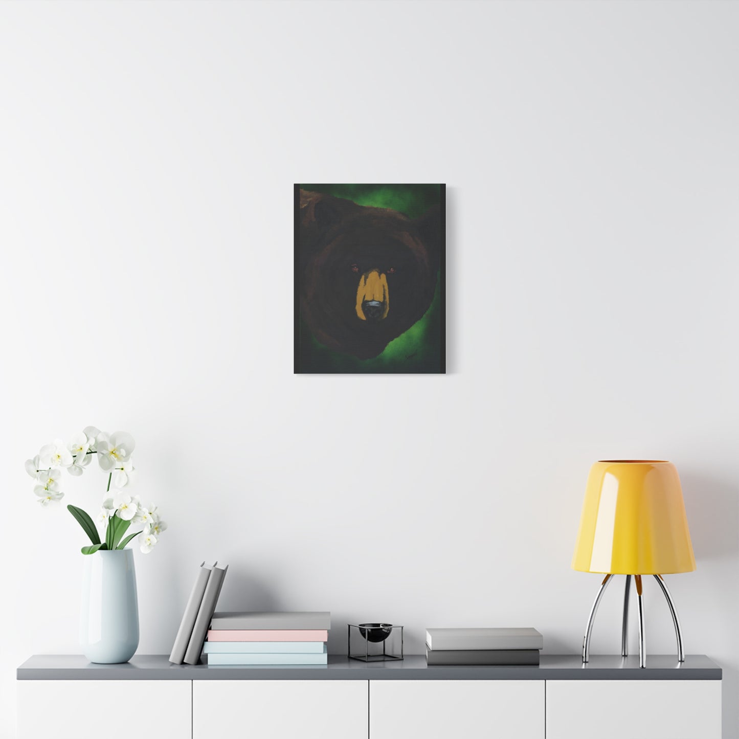 Brown Bear Wall Art, Brown Bear Art Print