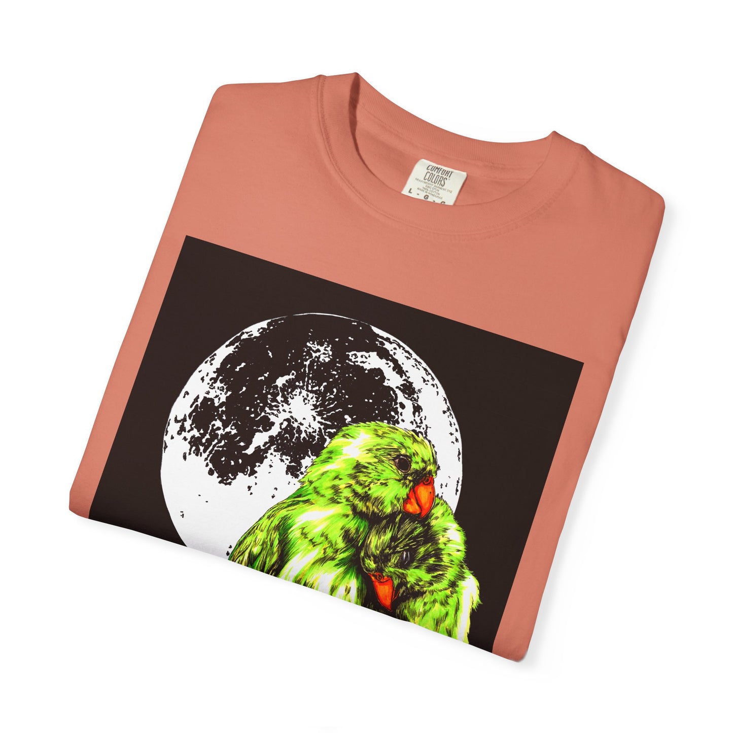 Parrots in the Moonlight Unisex T-shirt