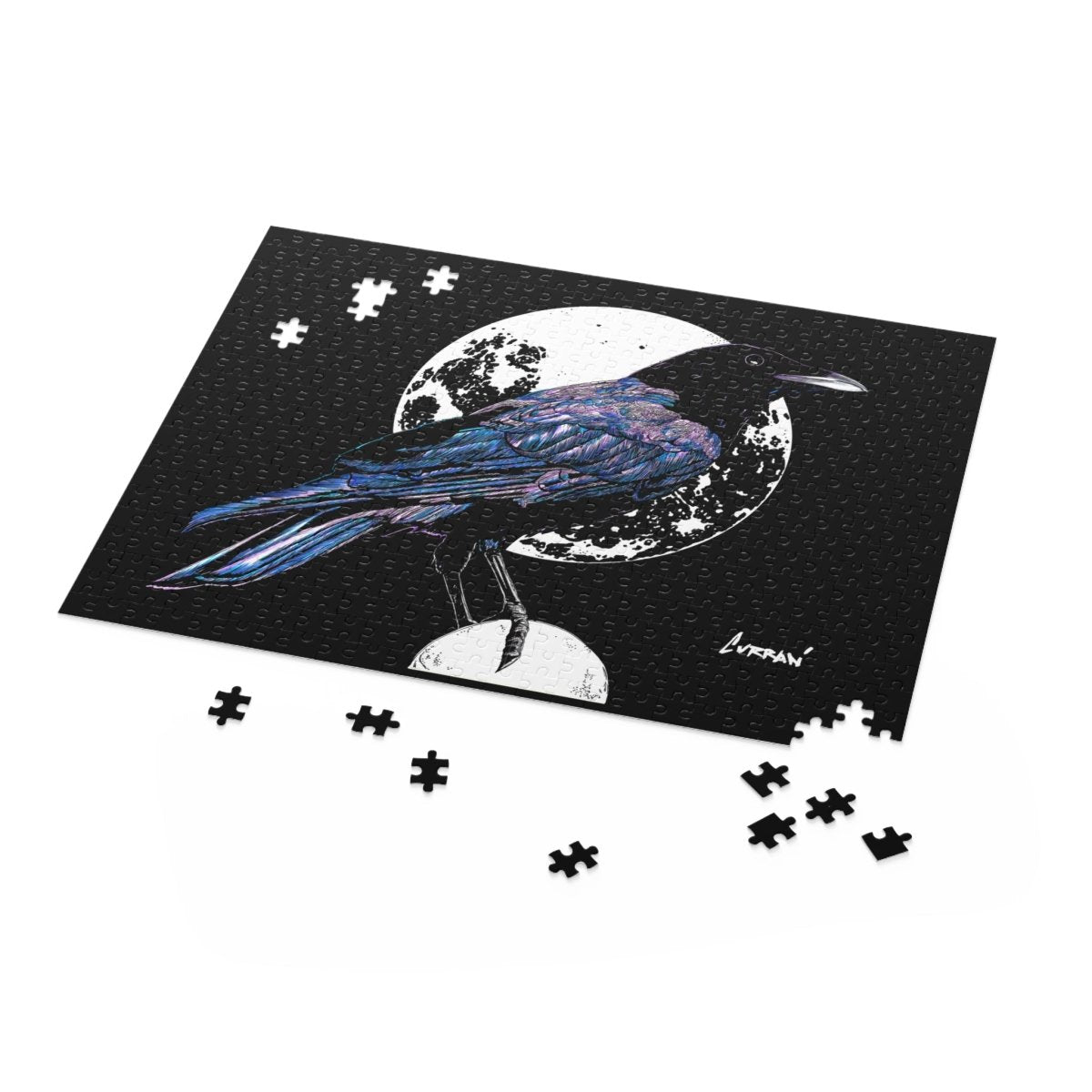 500 - Piece Crow Puzzle for Nature Lovers - Curran Artworks