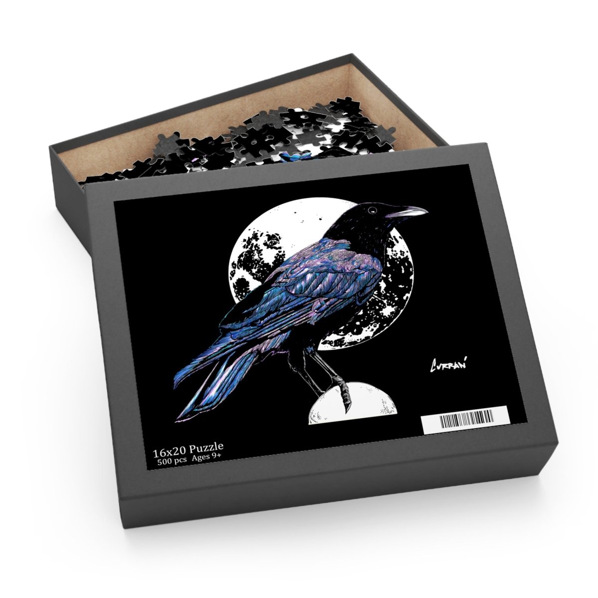 500 - Piece Crow Puzzle for Nature Lovers - Curran Artworks