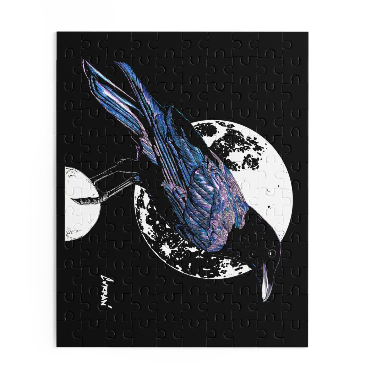 500 - Piece Crow Puzzle for Nature Lovers - Curran Artworks