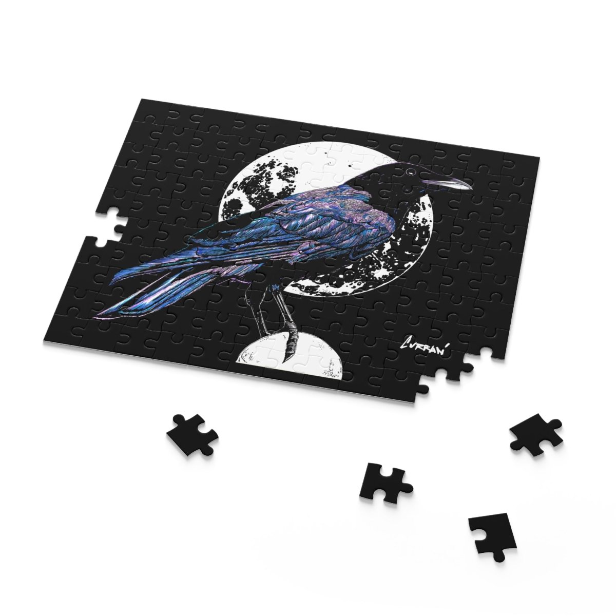 500 - Piece Crow Puzzle for Nature Lovers - Curran Artworks