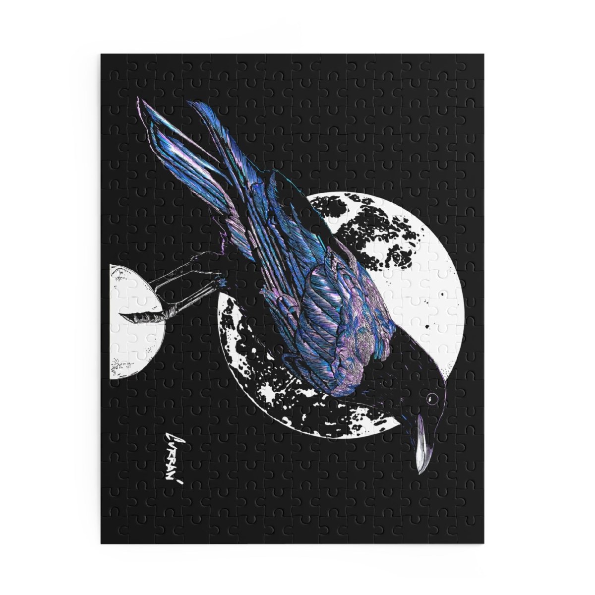 500 - Piece Crow Puzzle for Nature Lovers - Curran Artworks