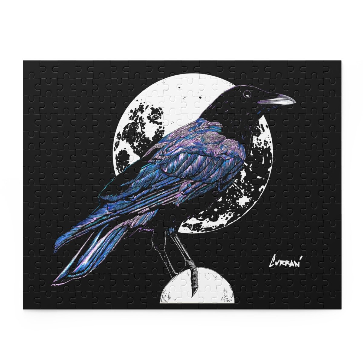 500 - Piece Crow Puzzle for Nature Lovers - Curran Artworks