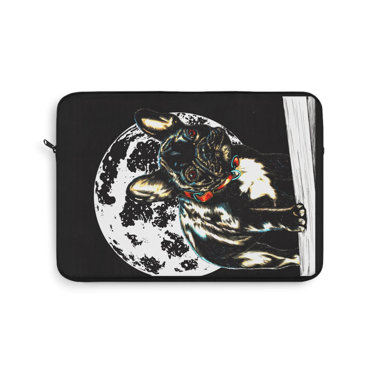 French Bulldog Moon Laptop Sleeve | Cute Pet Accessory