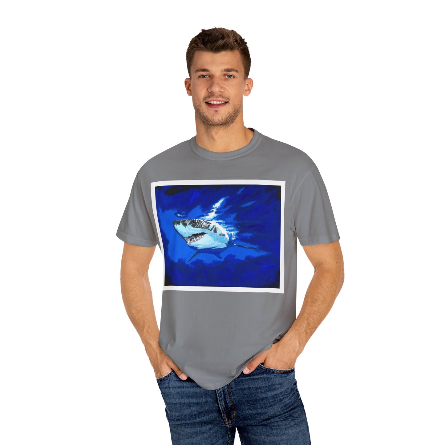 Shark Graphic Unisex T-Shirt - Ocean Adventure Tee