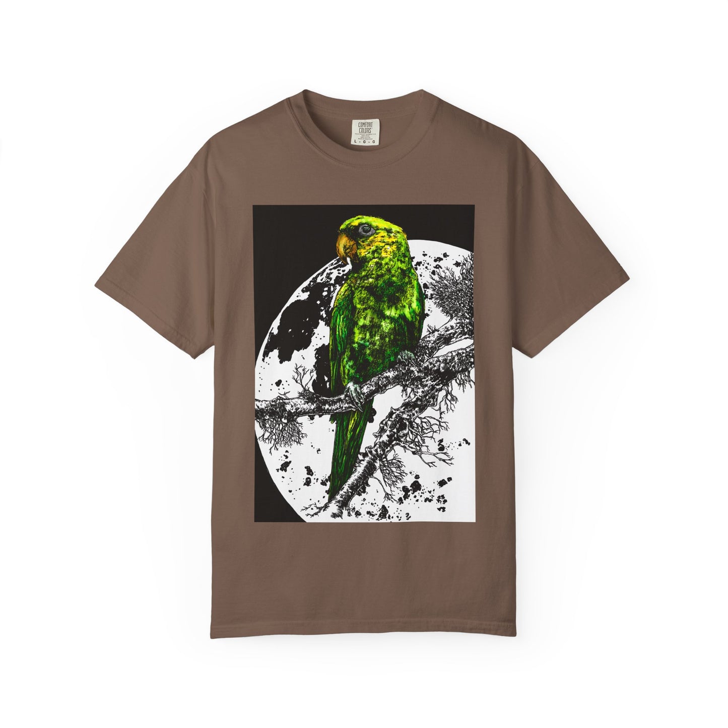 Parrot in the Moonlight Unisex T-shirt