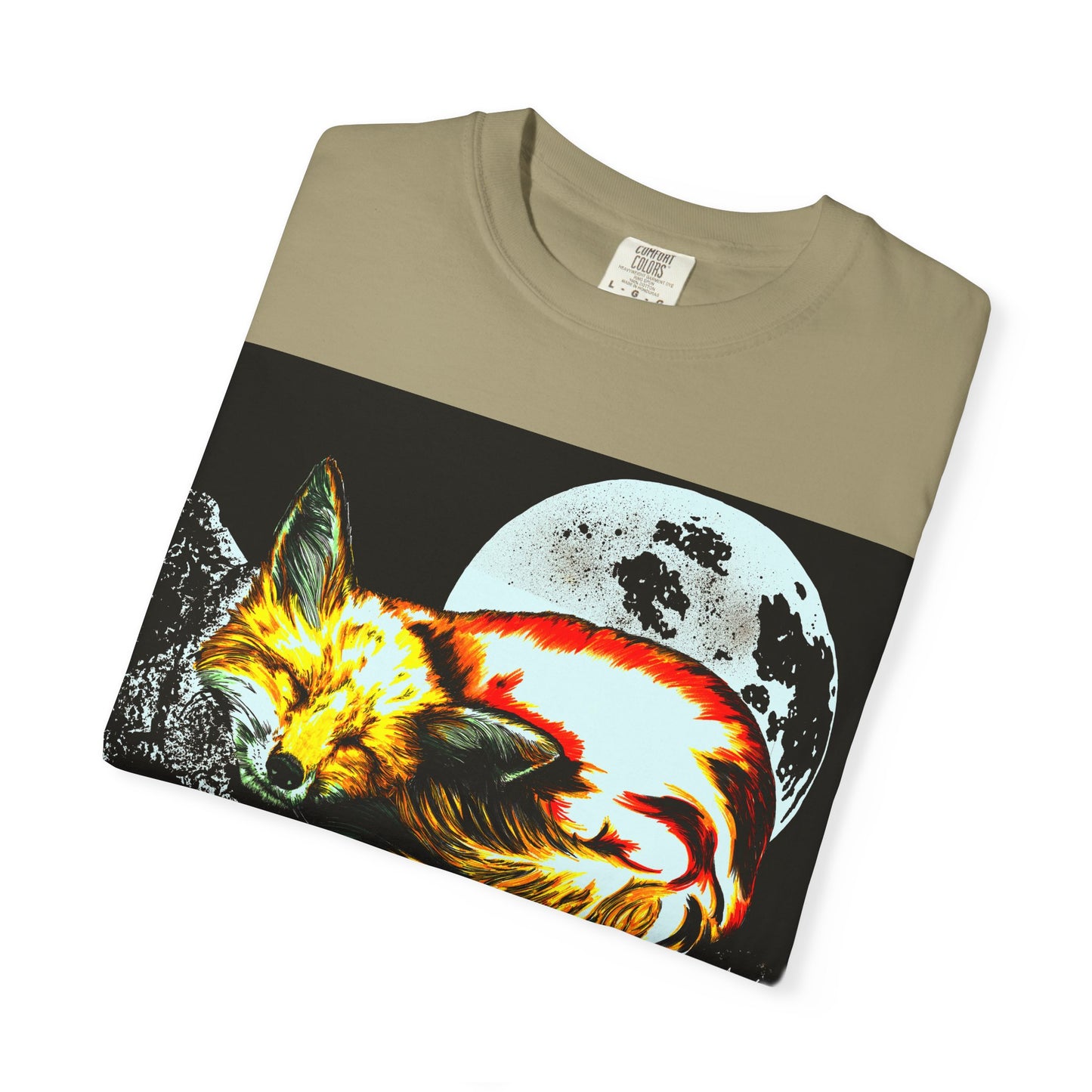 Dreamy Red Fox Graphic Unisex T-Shirt - Night Vibes