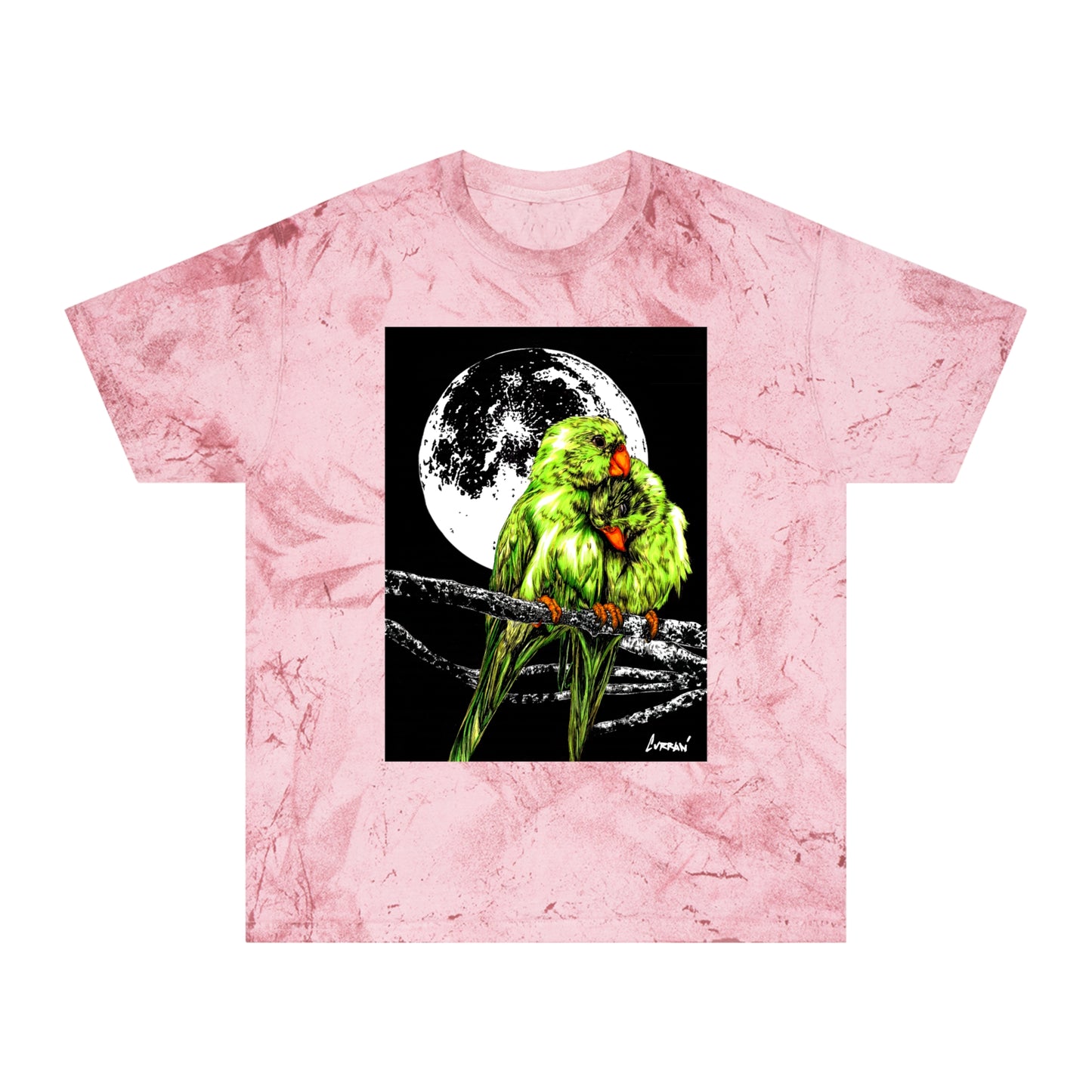 Beautiful Parrot Art Unisex Tee - Nature Lovers Gift