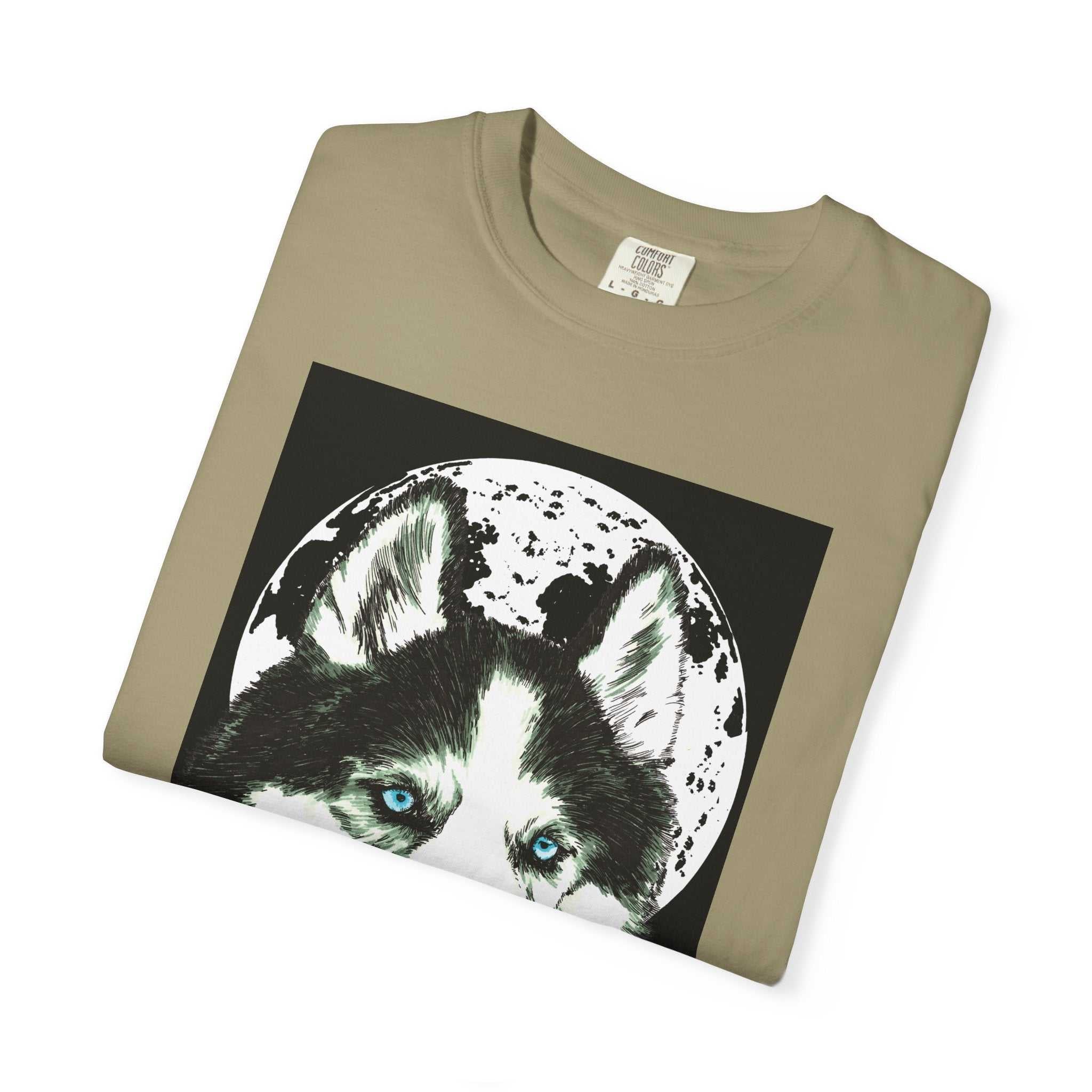 Discover the perfect blend of style and comfort with our Siberian Husky Unisex Garment-Dyed T-Shirt. Shop now for a look that stands out!
