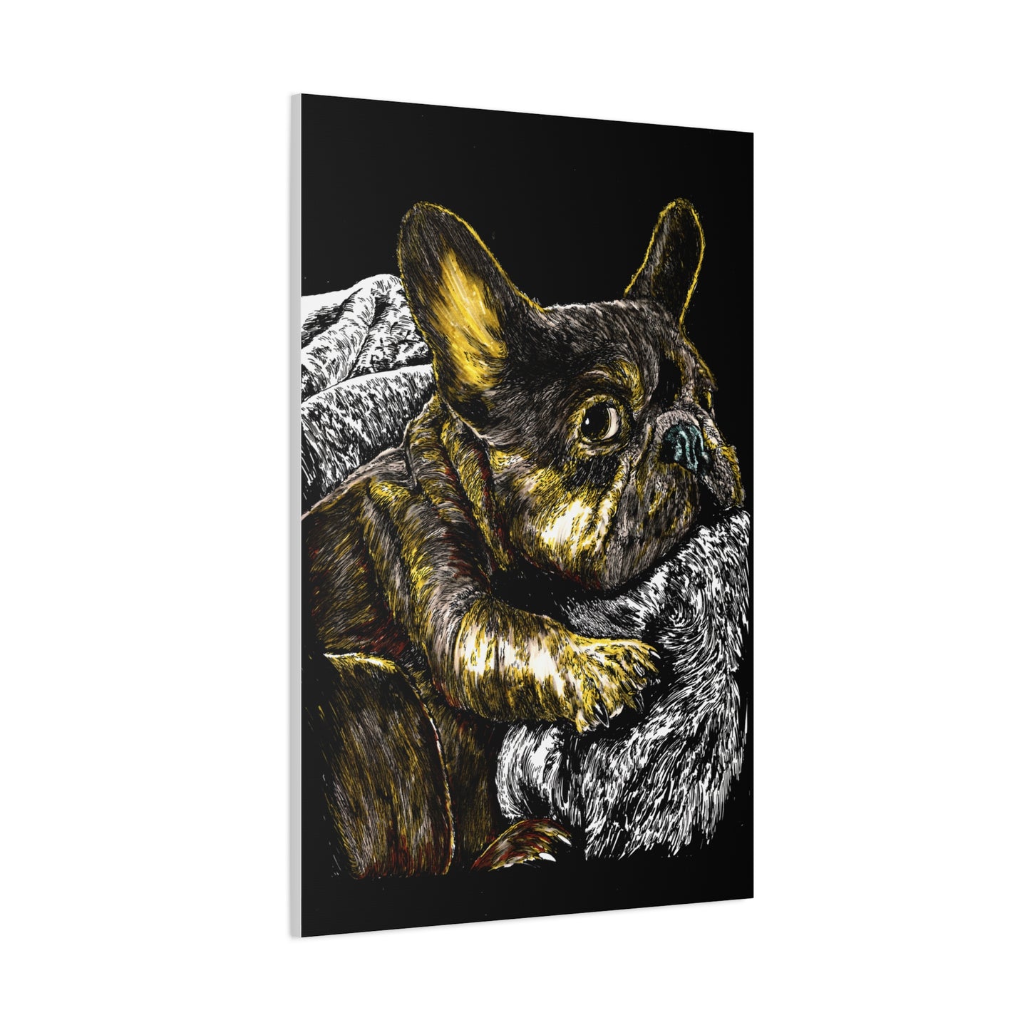 French Bulldog Canvas Wall Art Print of the Original,