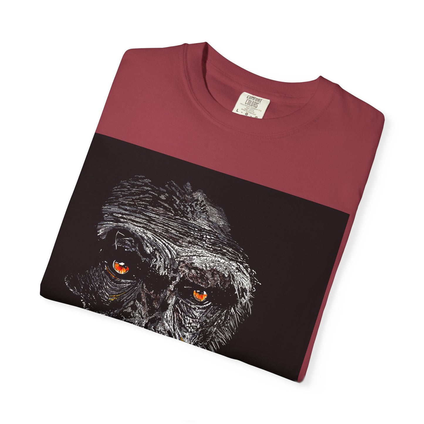 Gorilla Garment-Dyed Art T-Shirt | Unique Unisex Graphic Tee