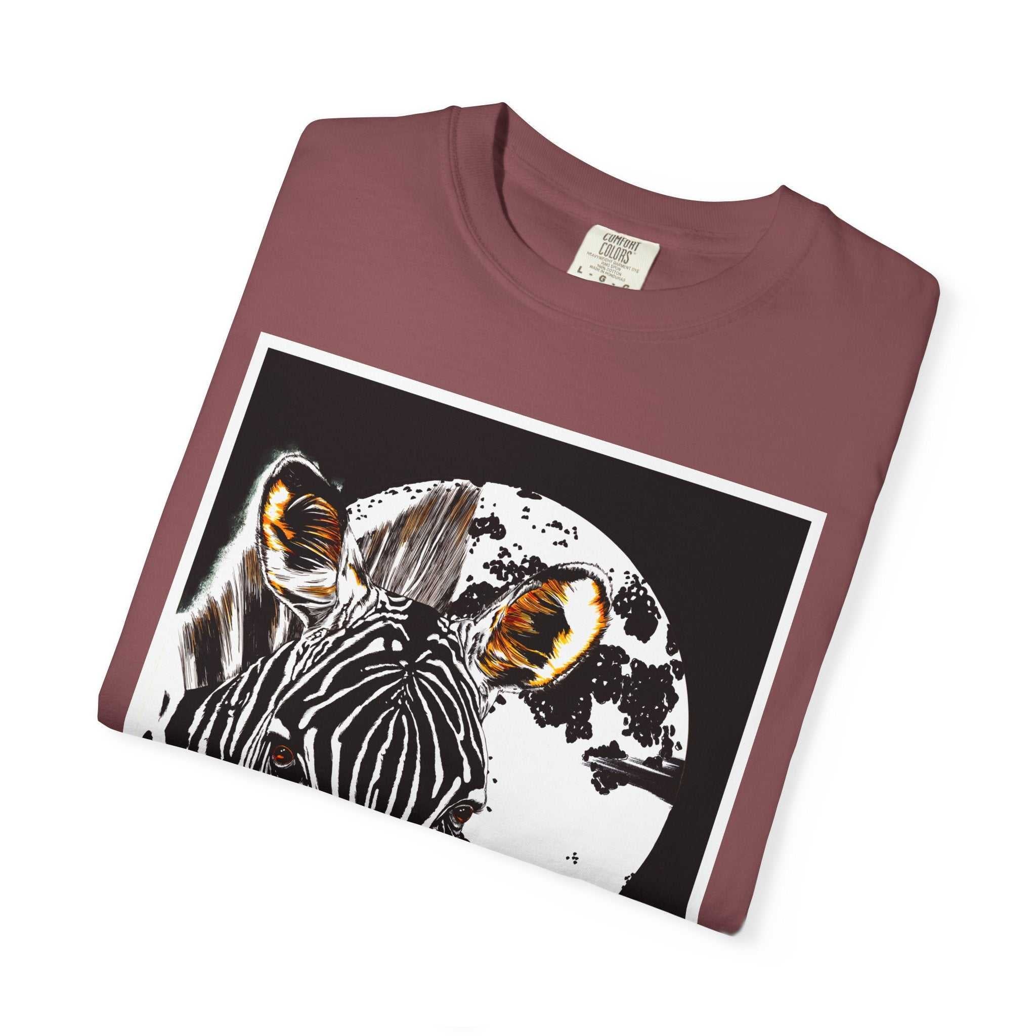 Discover your wild side with our Zebra Heads T-Shirt - featuring the original Bold Animal Art Tee for Nature Lovers. Stand out in style!
