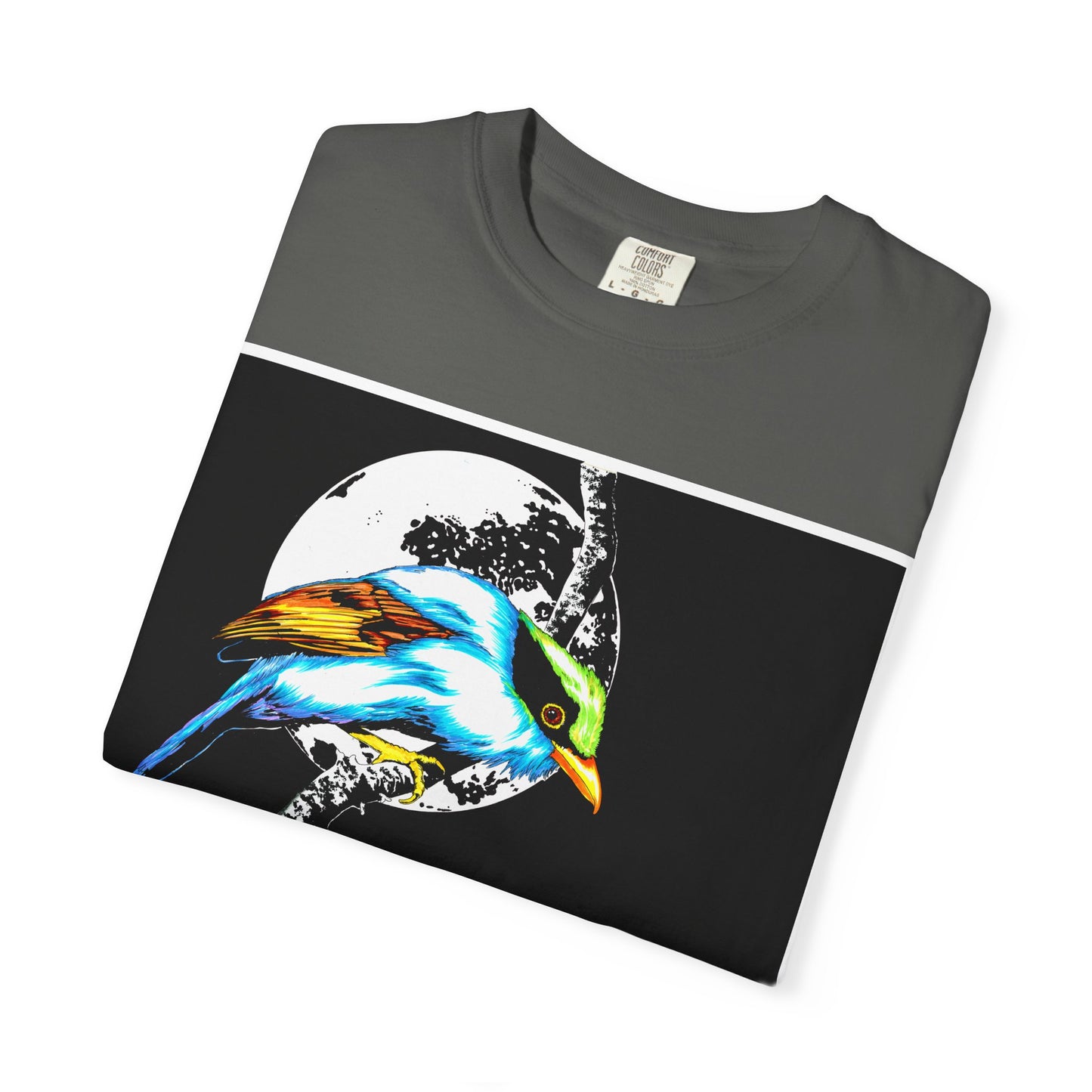 Colorful Bird Graphic Unisex T-Shirt - Nature Lover Apparel