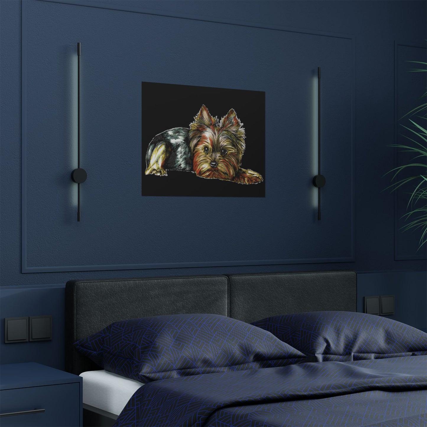 Yorkshire Terrier Satin Poster