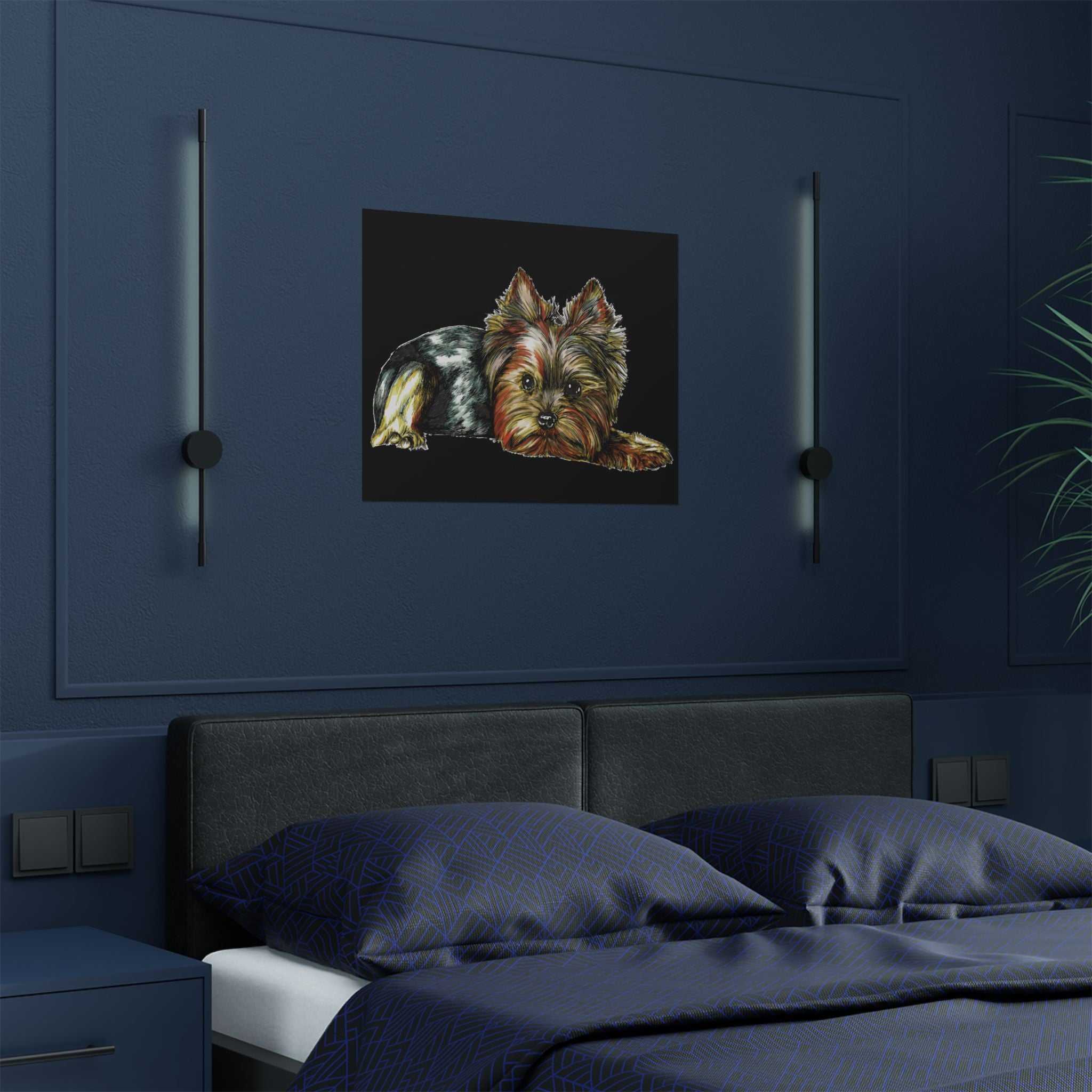 Yorkshire Terrier Satin Poster