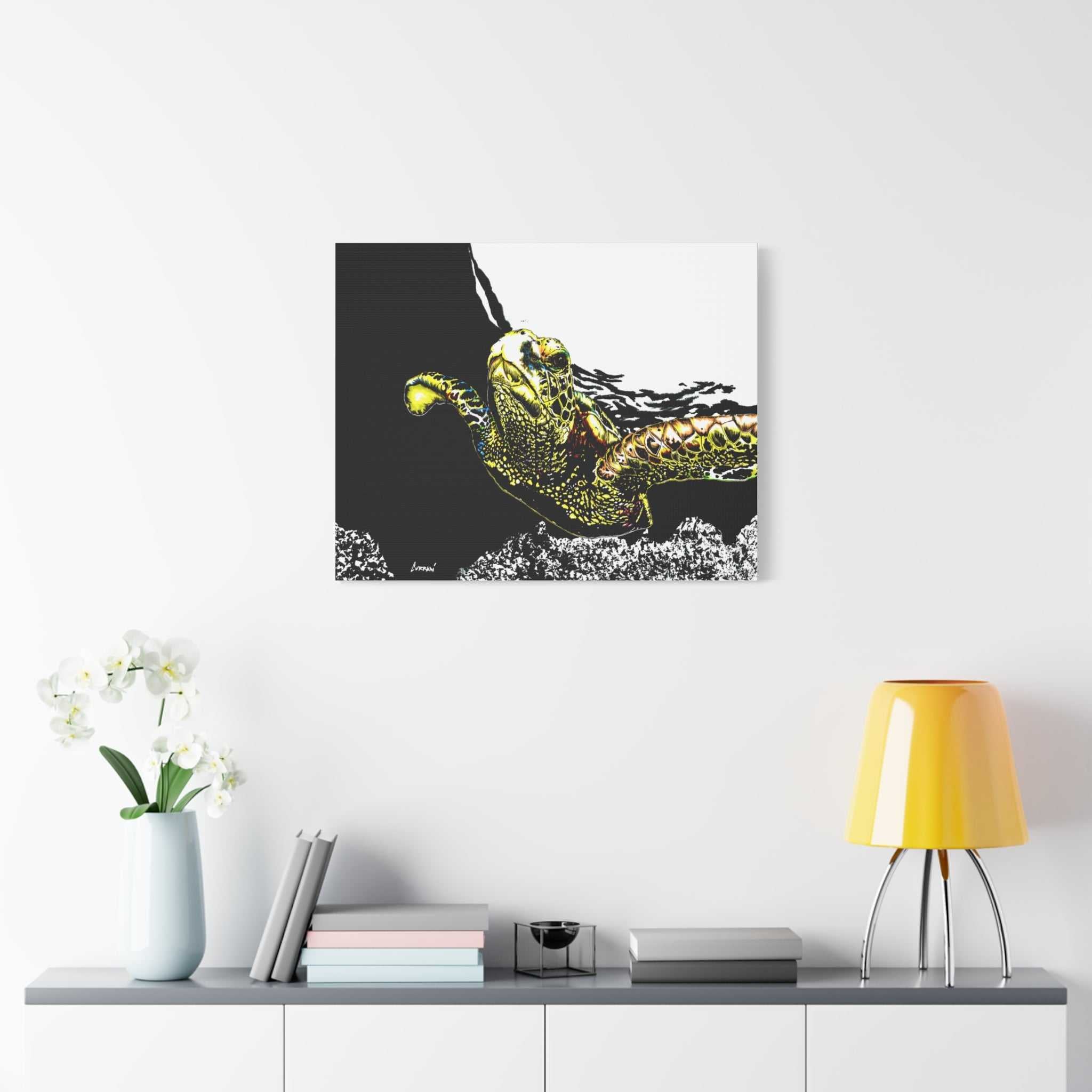 Discover the beauty of Sea Turtle Art Print of my Original hand drawn art - a stunning addition to your home decor! Shop now for a one-of-a-kind piece.