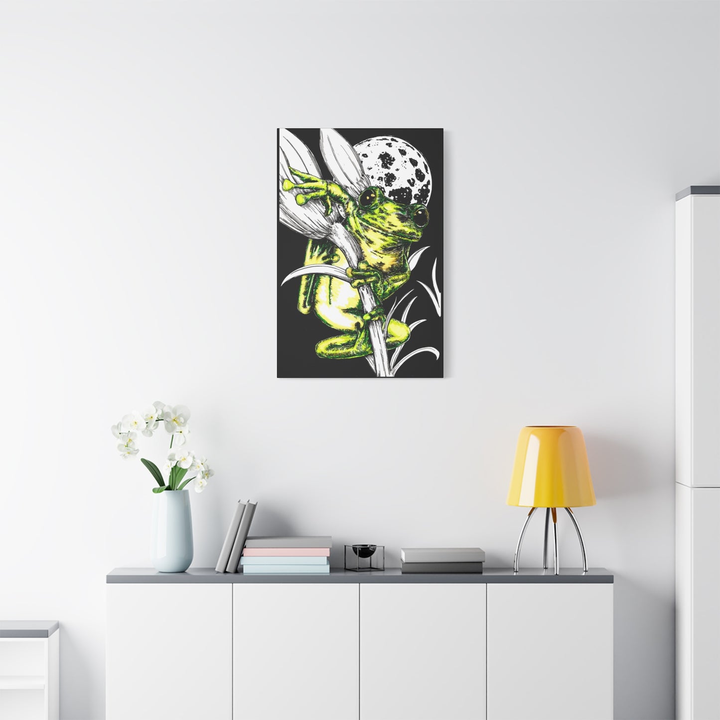 Frog 1 Wall Art Print of the Original, hand drawn wall art