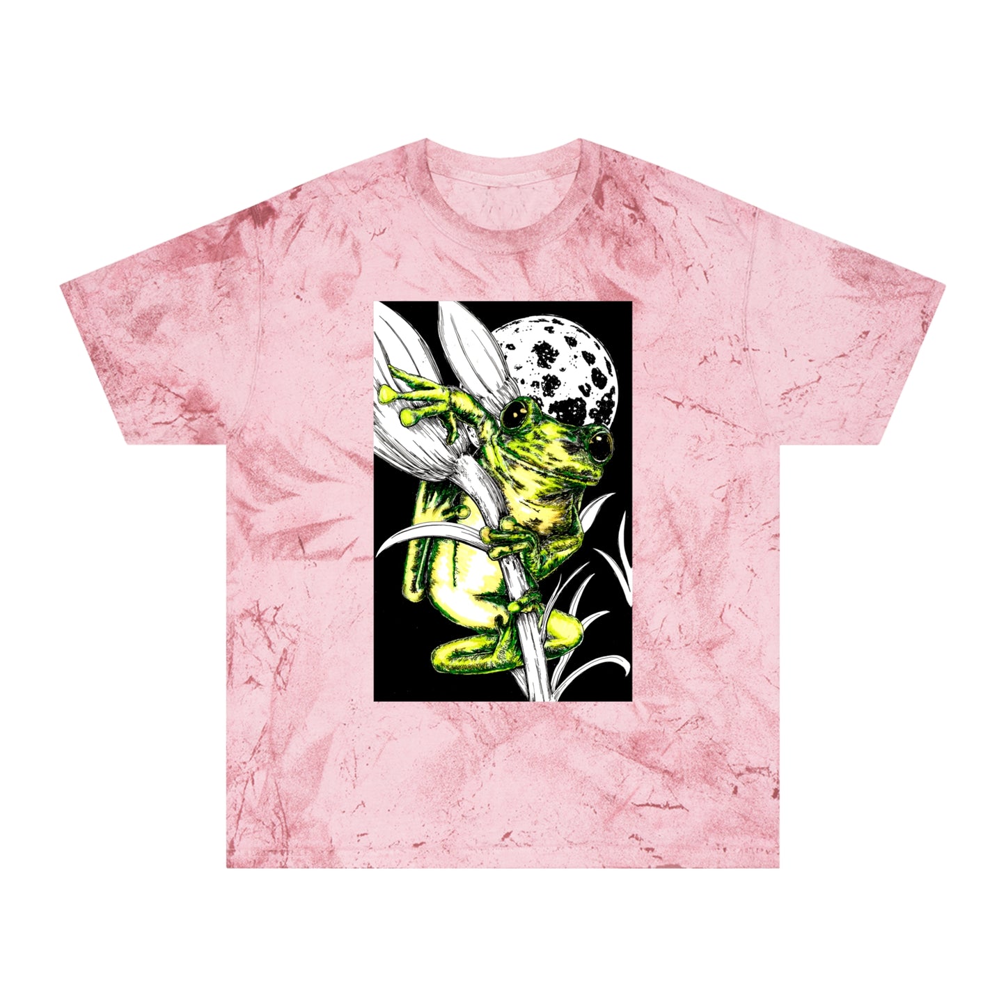 Colorful Frog Art Unisex T Shirt Vibrant Nature Design