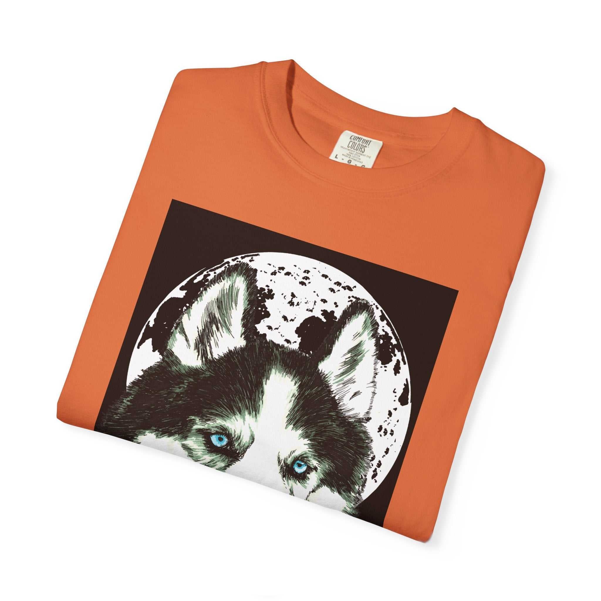 Discover the perfect blend of style and comfort with our Siberian Husky Unisex Garment-Dyed T-Shirt. Shop now for a look that stands out!