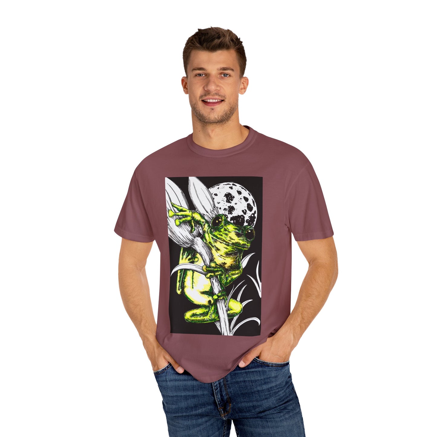 Frog & Moon Nature Lovers Unisex T-Shirt