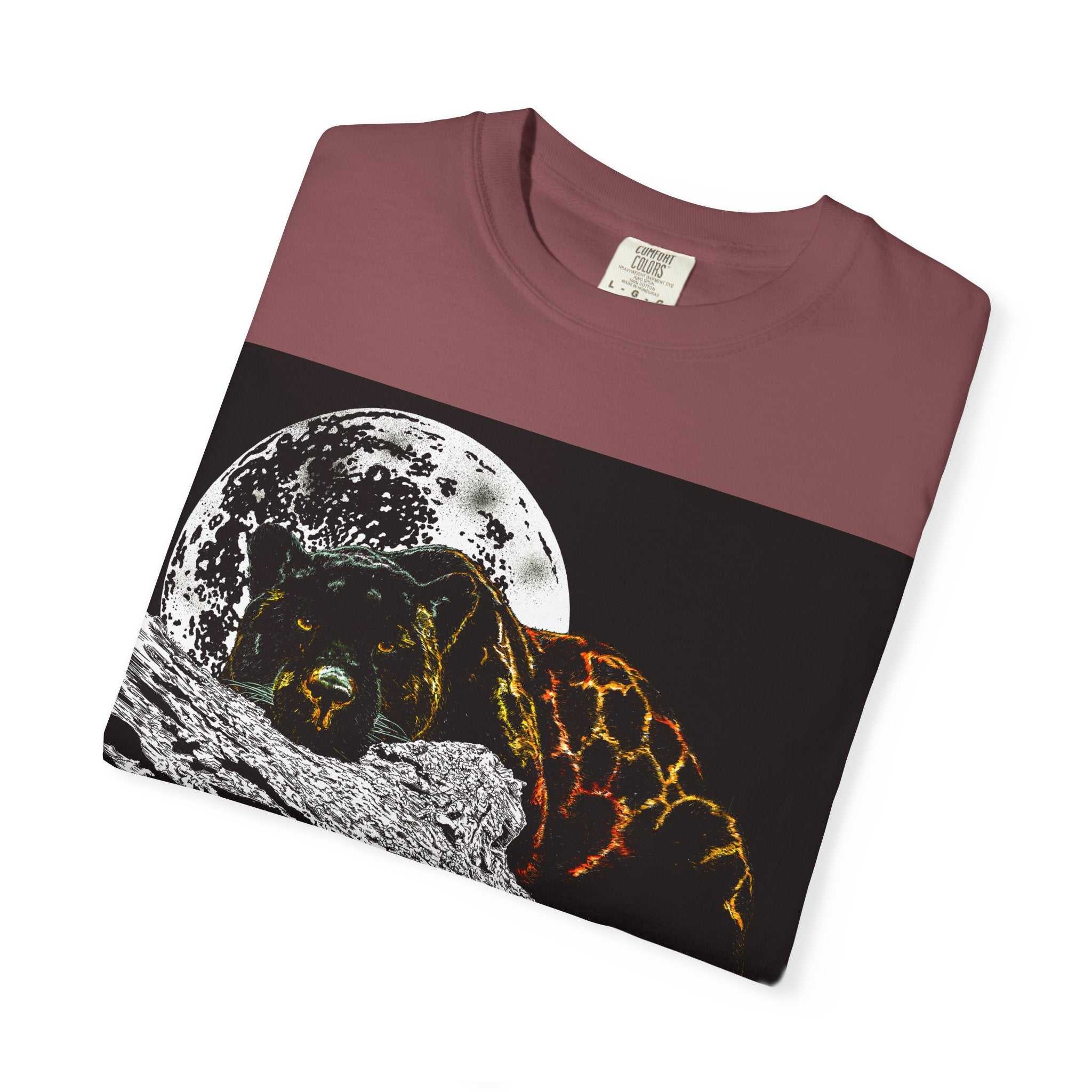Panther Unisex T-Shirt - Garment-Dyed Animal Tee
