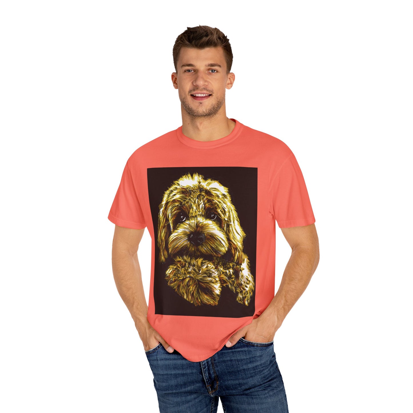 Puppy Unisex Garment-Dyed T-shirt