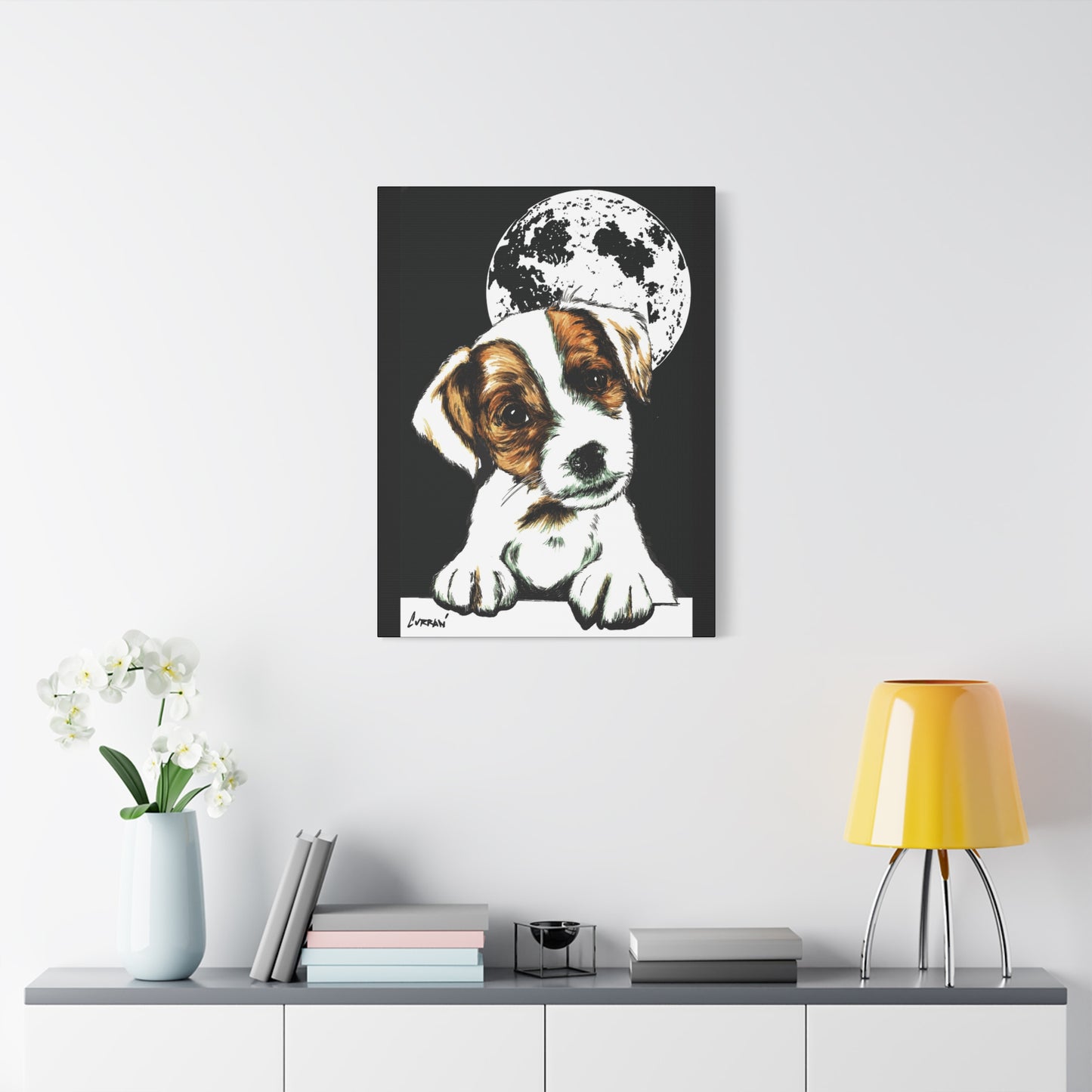 Beagle Wall Art Print of the Original, hand drawn wall art