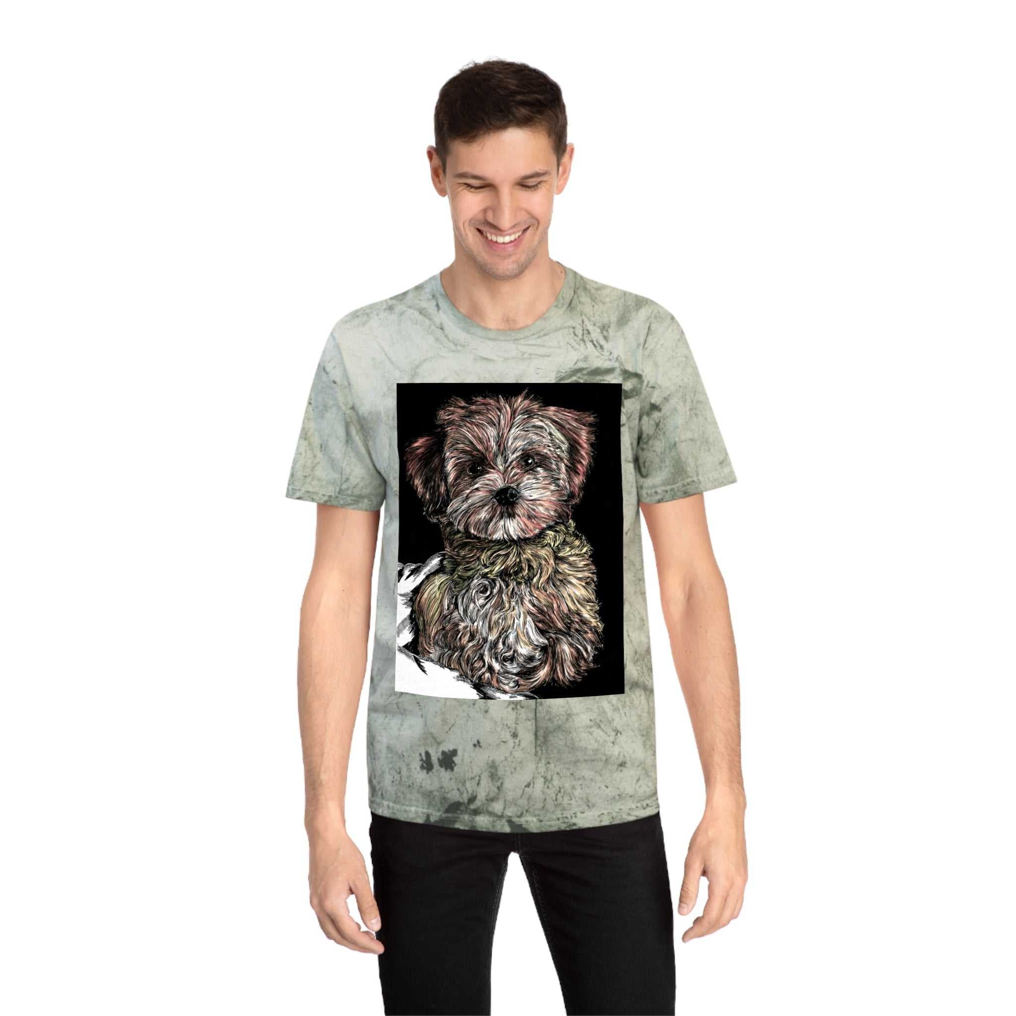 Show your love for your furry friends with this Puppy Colorful Art Unisex T-Shirt - Perfect Gift for Pet Lovers. Get yours today!