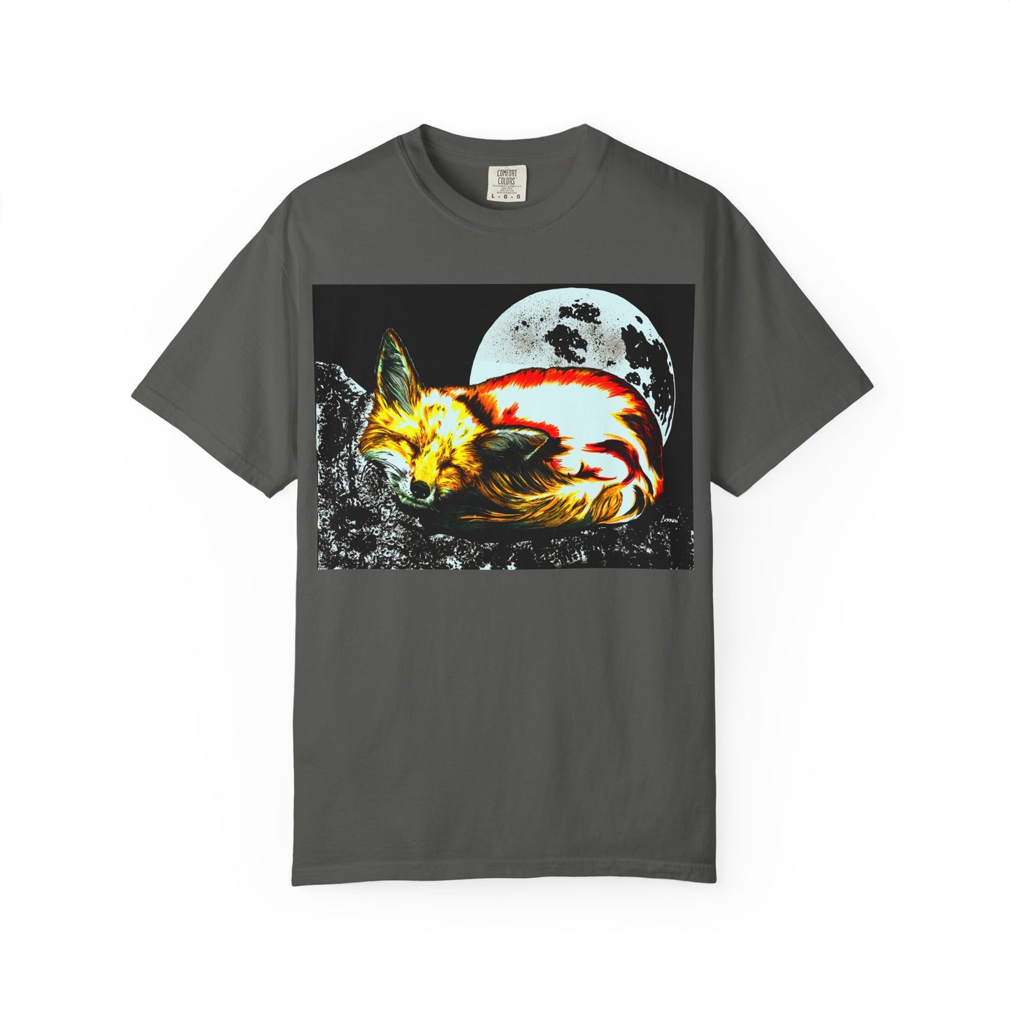 Dreamy Red Fox Graphic Unisex T-Shirt - Night Vibes