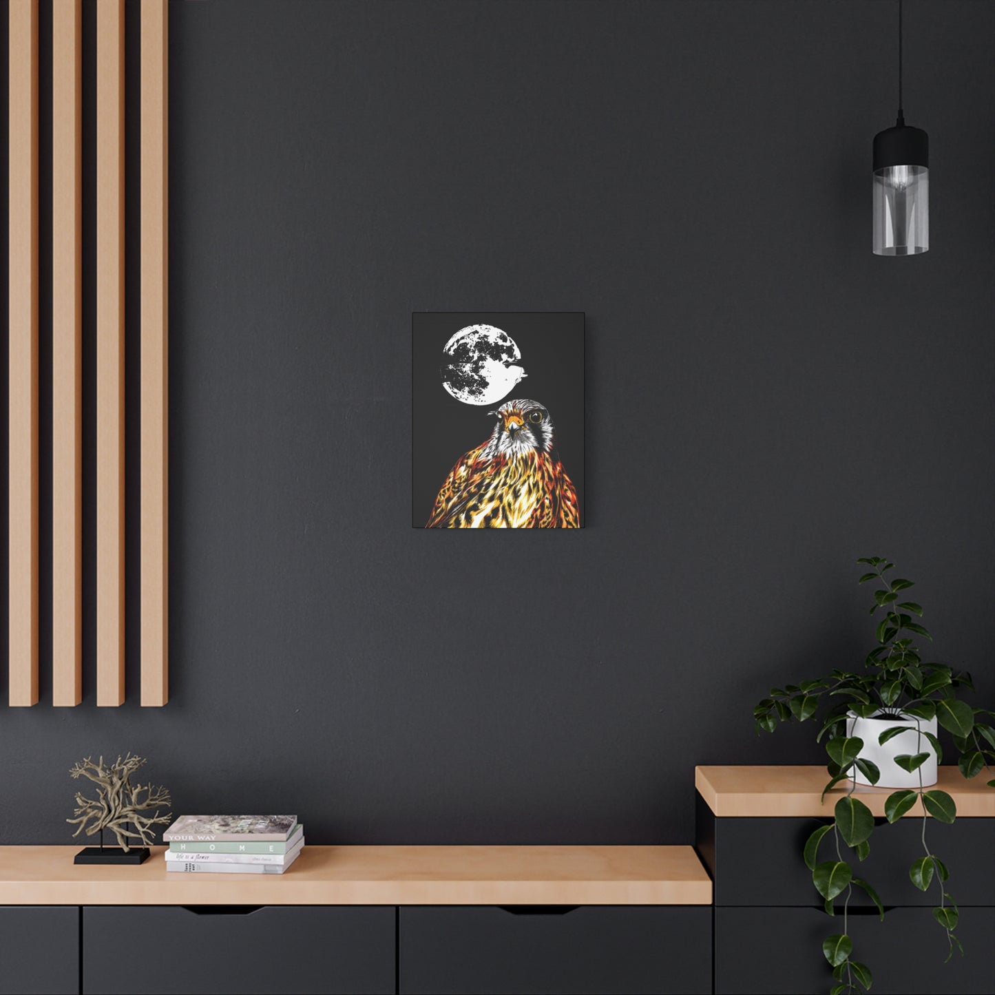 Falcon Wall Art, Falcon Print, Wildlife Art, Bird of Prey