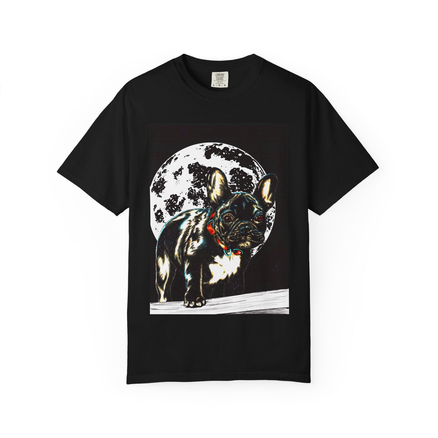 Moonlit French Bulldog Unisex T-Shirt - Pet Lovers Gift