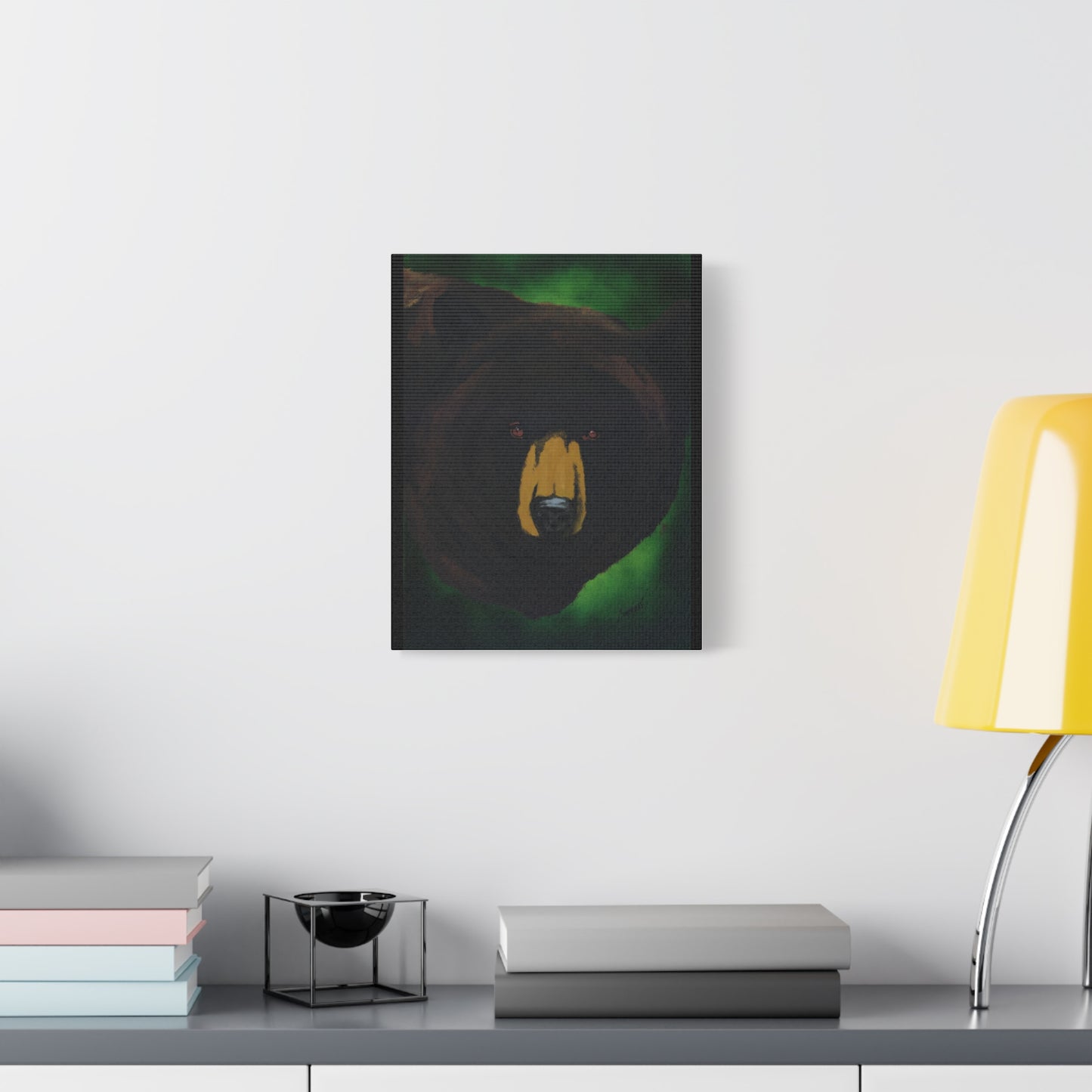 Brown Bear Wall Art, Brown Bear Art Print