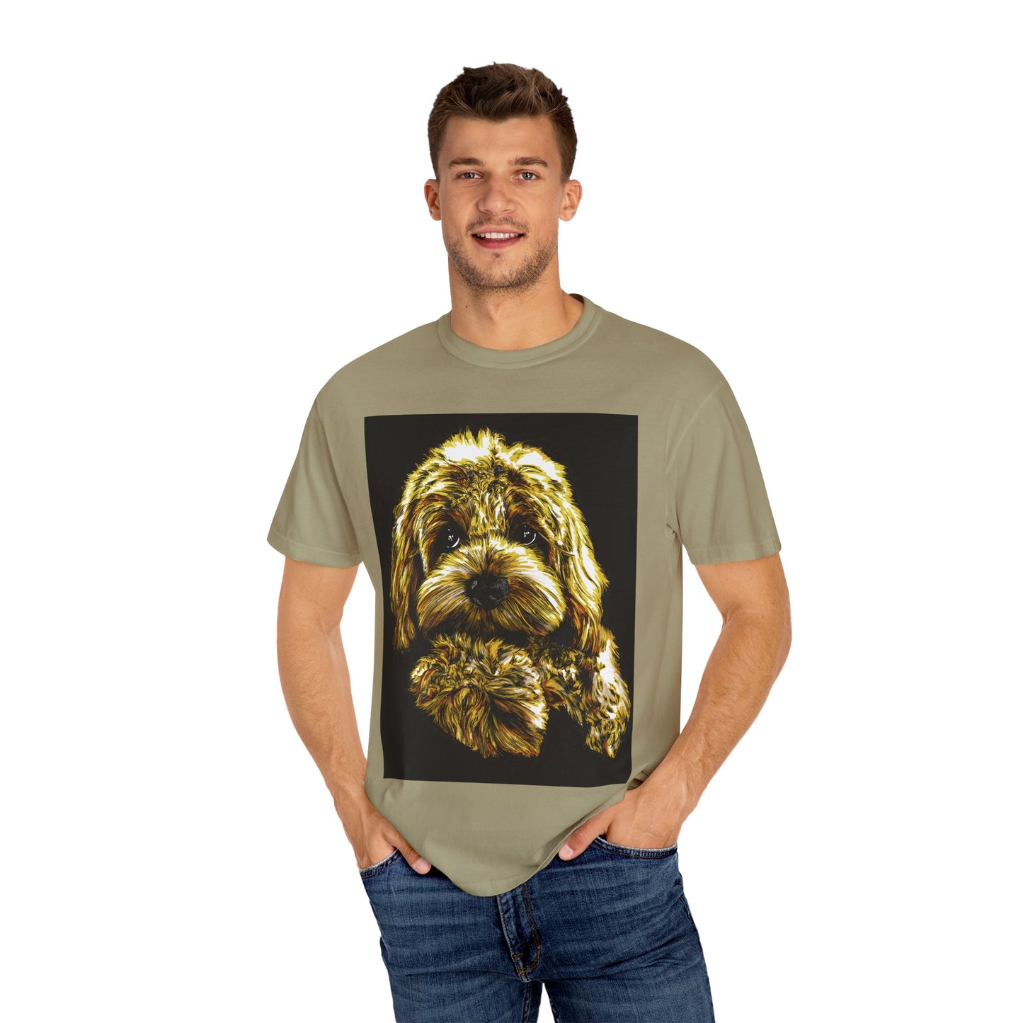 Puppy Unisex Garment-Dyed T-shirt