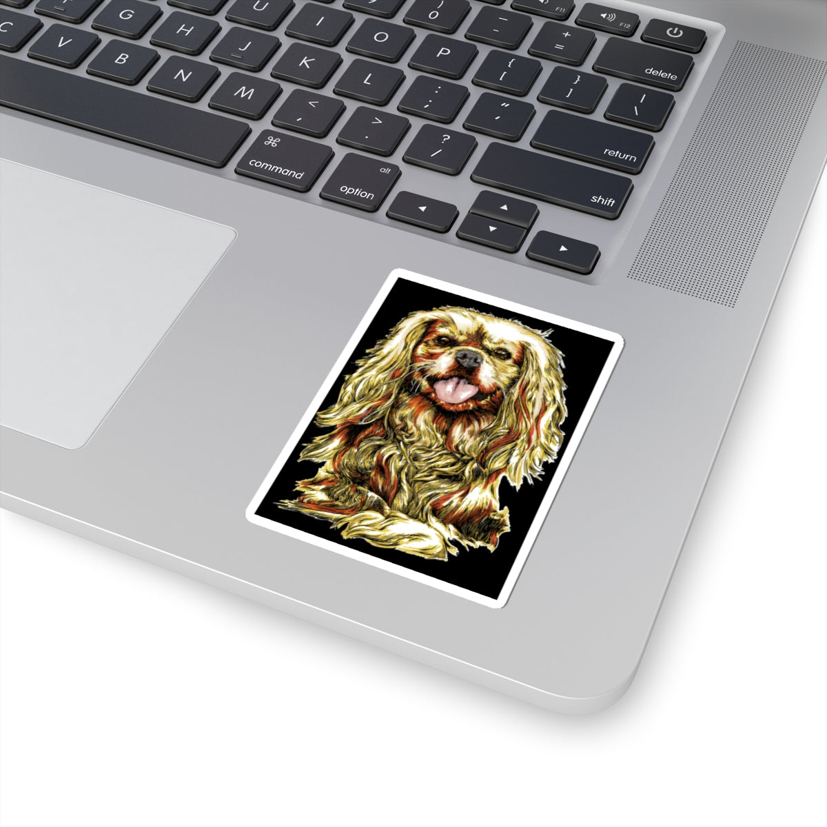 Cavalier King Charles Spaniel Kiss-Cut Sticker