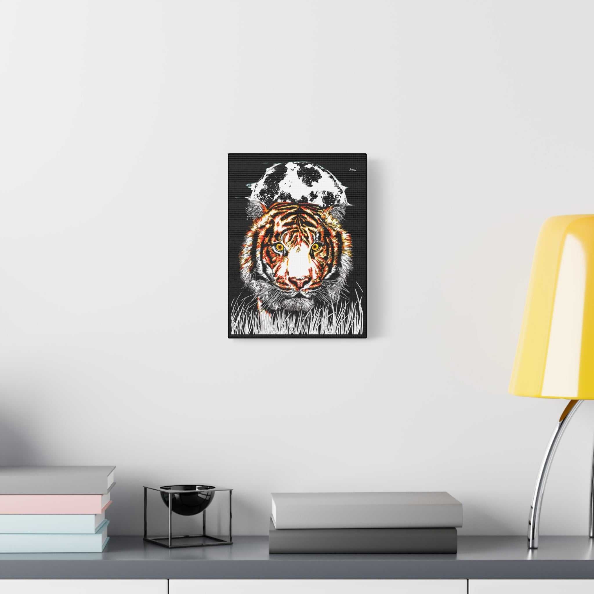 Add a touch of fierce beauty to your space with our Tiger Wall Art Print of the Original, hand drawn wall art. Elevate your decor today!