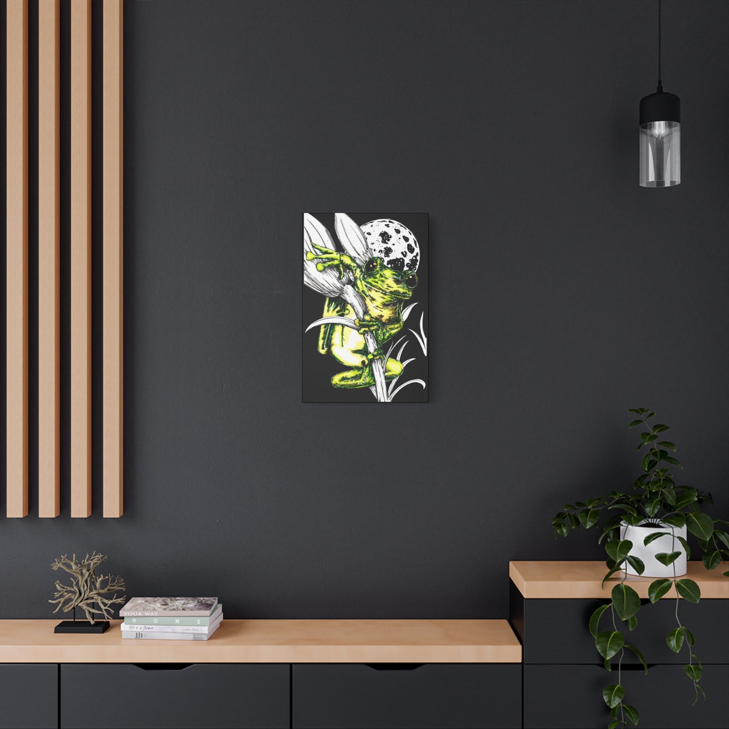 Frog 1 Wall Art Print of the Original, hand drawn wall art