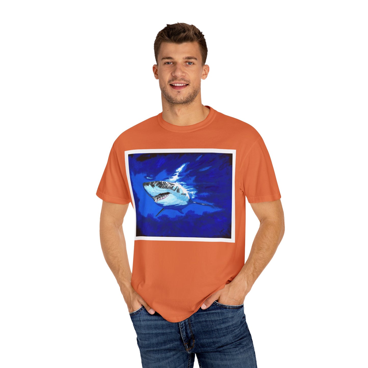 Shark Graphic Unisex T-Shirt - Ocean Adventure Tee
