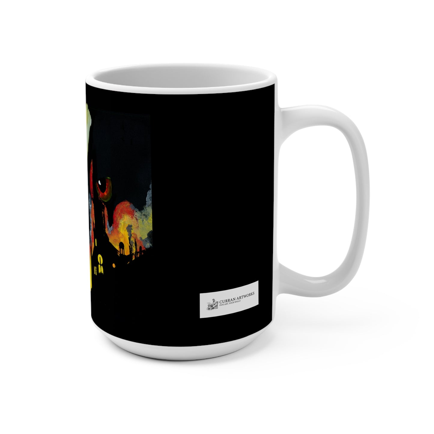 Bold Phoenix Art Mug - 15oz - Perfect for Art Enthusiasts