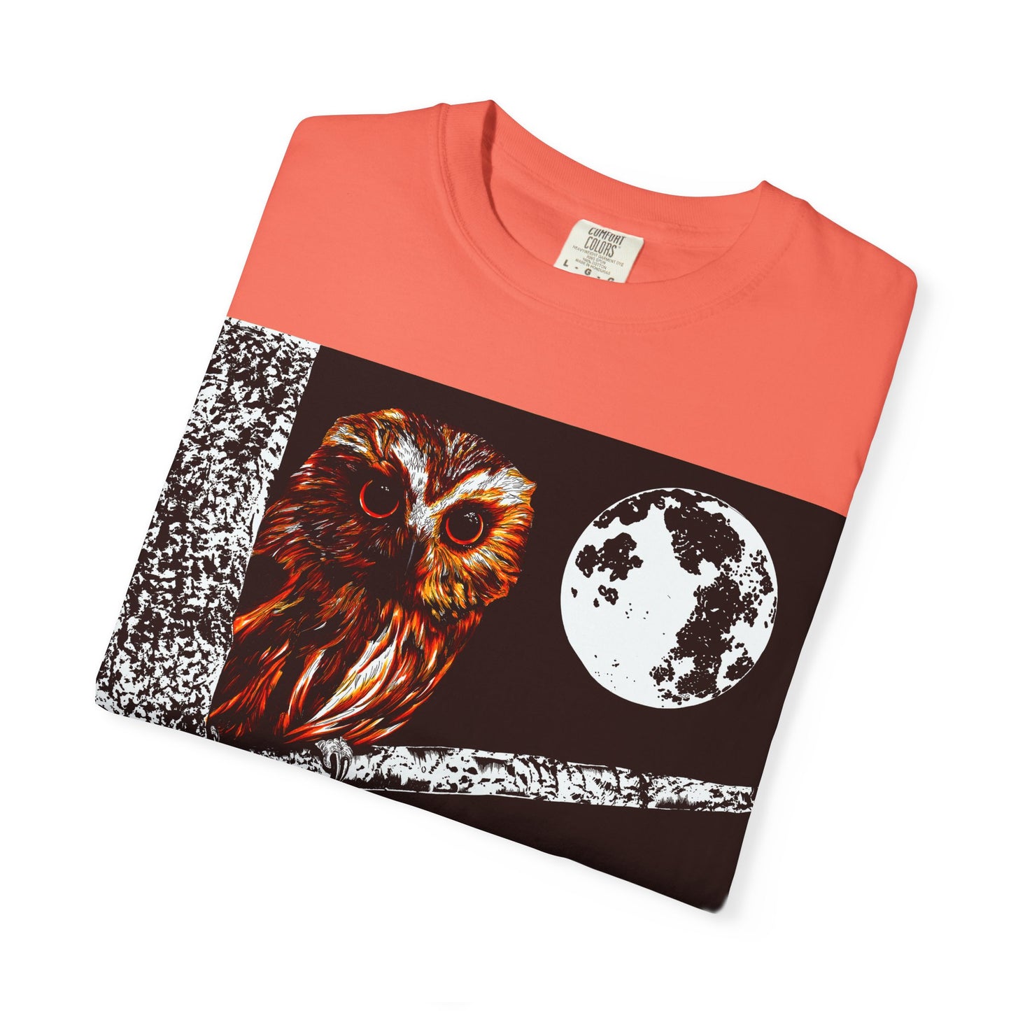 Moonlit Owl Unisex T-Shirt - Nature-Inspired Graphic Tee