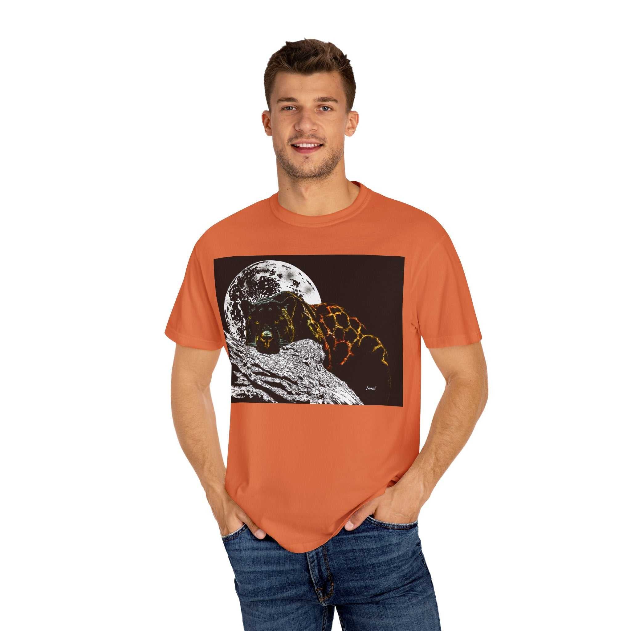 Panther Unisex T-Shirt - Garment-Dyed Animal Tee