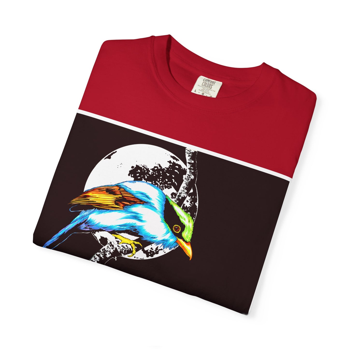 Colorful Bird Graphic Unisex T-Shirt - Nature Lover Apparel