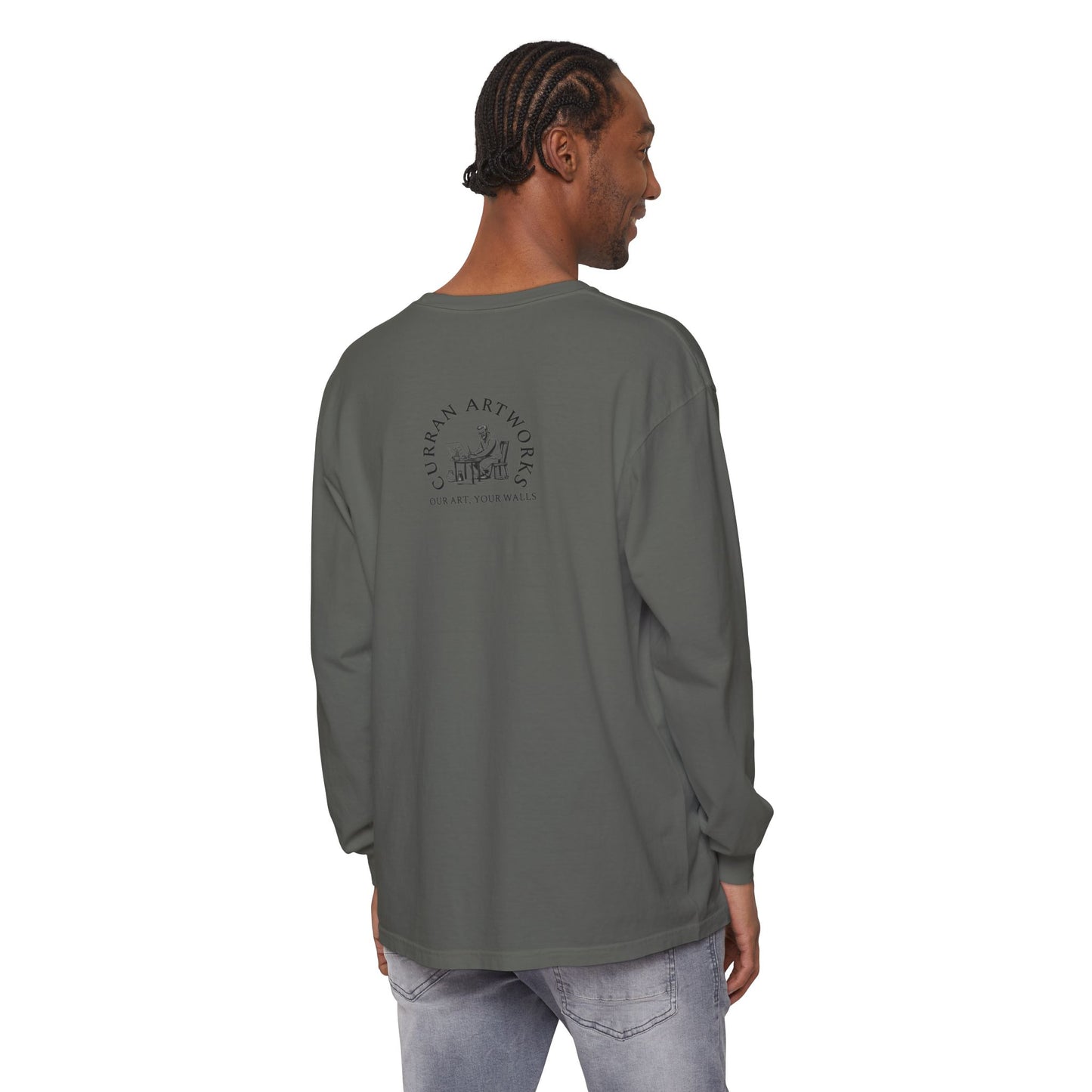 Brown Bear Portrait Long Sleeve Unisex T Shirt