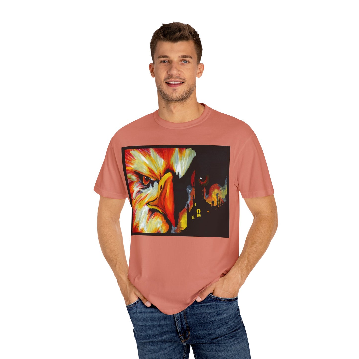 Mythical Phoenix Unisex T-Shirt - Eye-Catching Graphic Tee