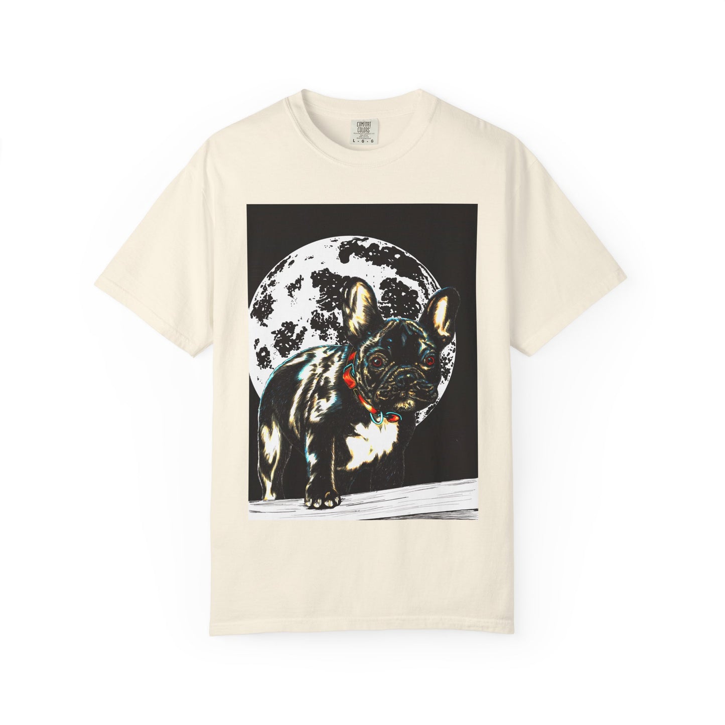 Moonlit French Bulldog Unisex T-Shirt - Pet Lovers Gift
