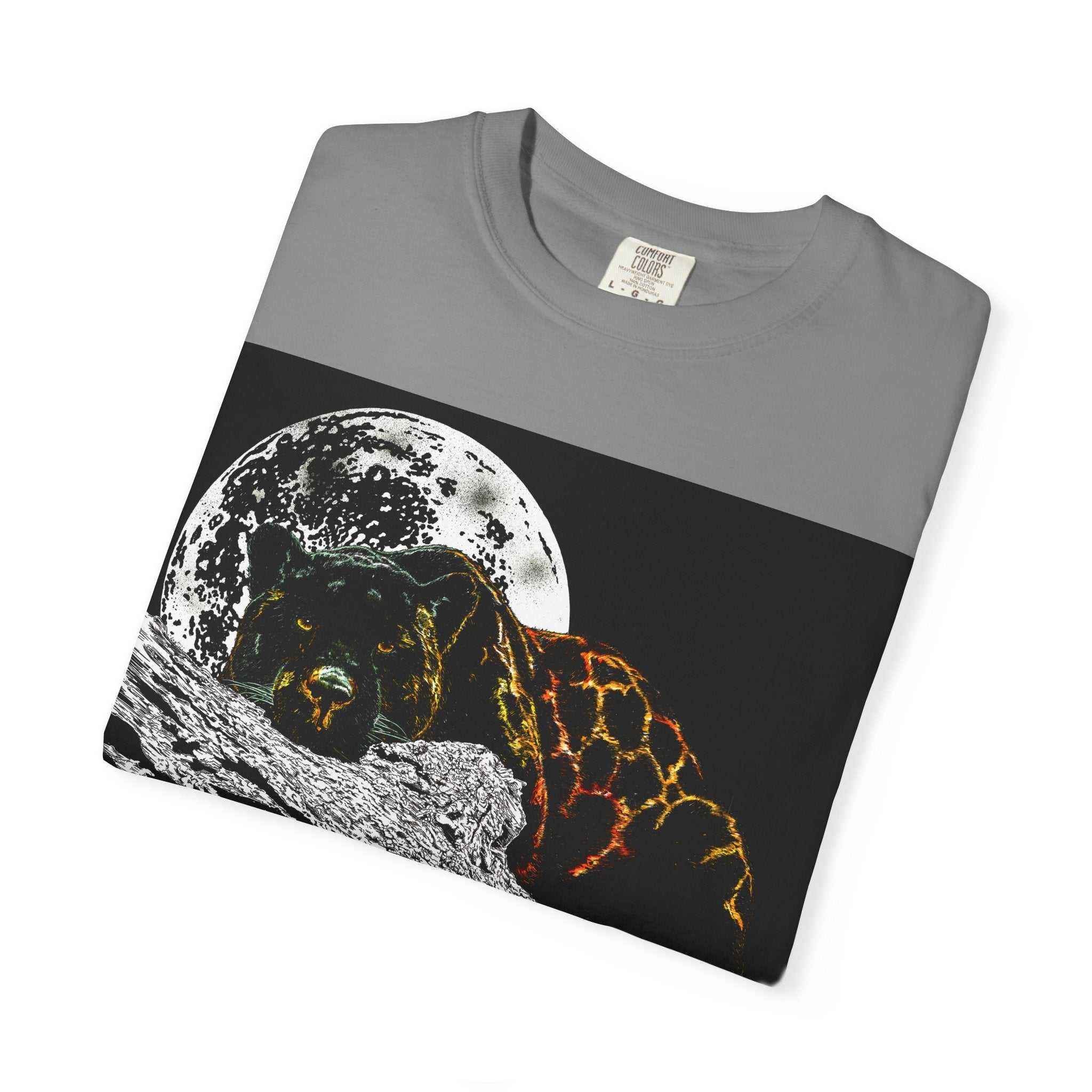 Panther Unisex T-Shirt - Garment-Dyed Animal Tee