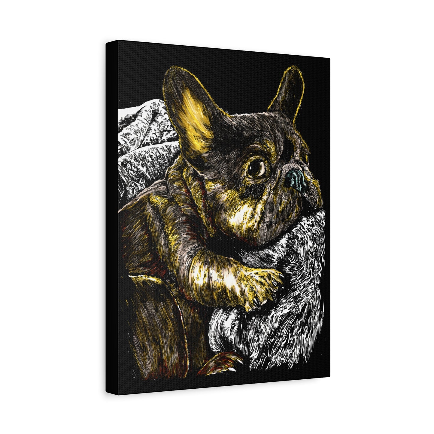 French Bulldog Canvas Wall Art Print of the Original,