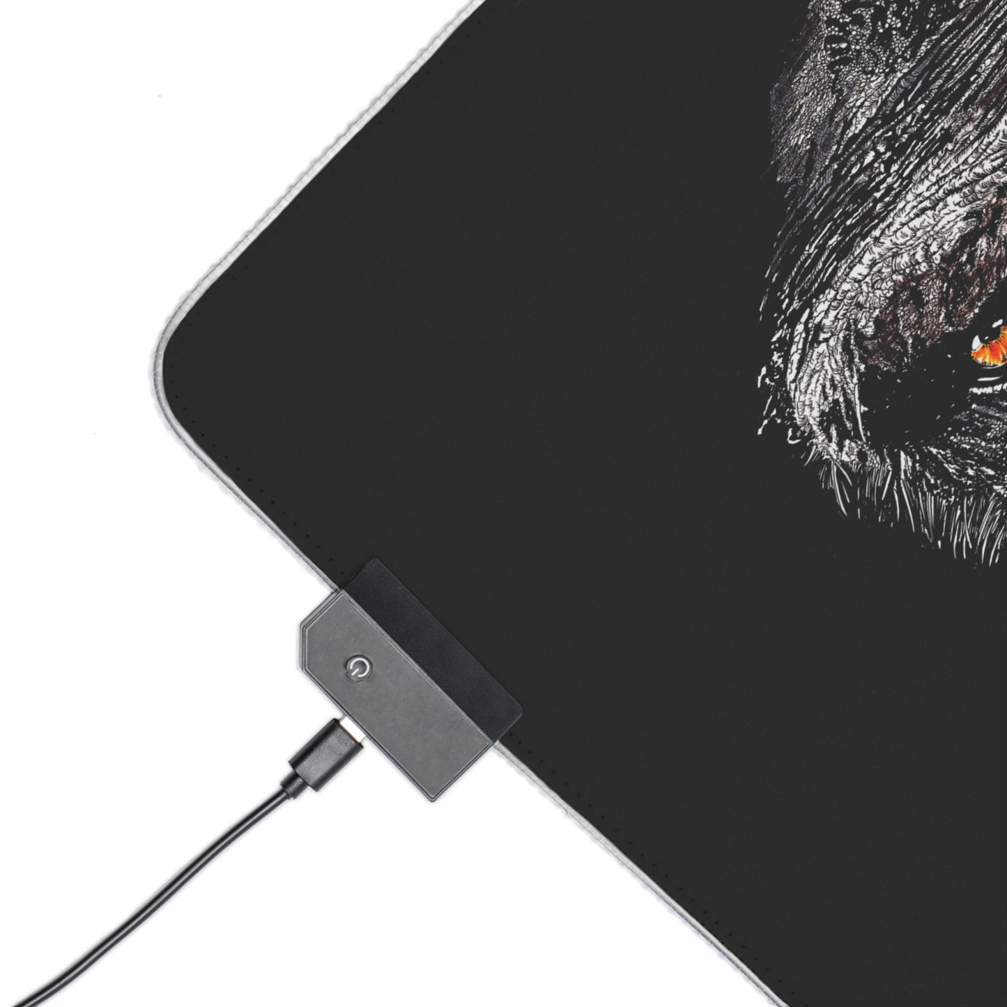Gorilla Illuminated Monkey Design Gaming Mouse Pad