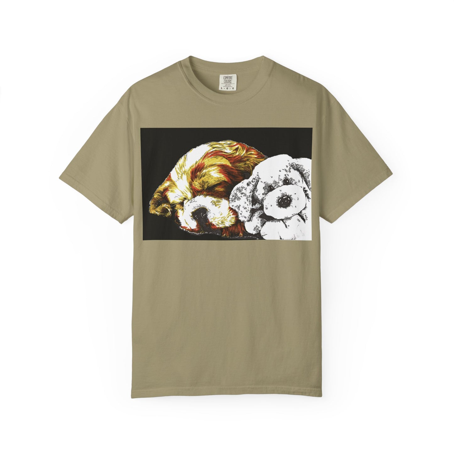 Cocker Spaniel T-shirt - Hand Drawn Art Design